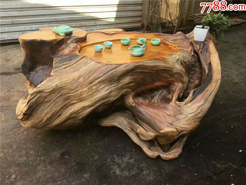 根雕茶台定制